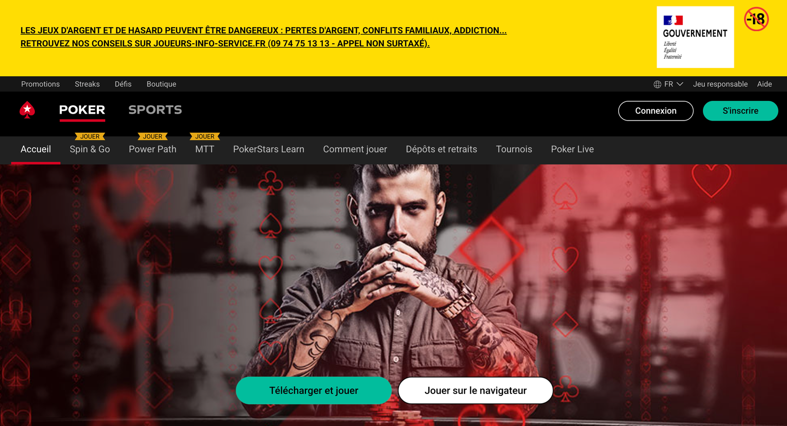 PokerStars meilleur casino en ligne France